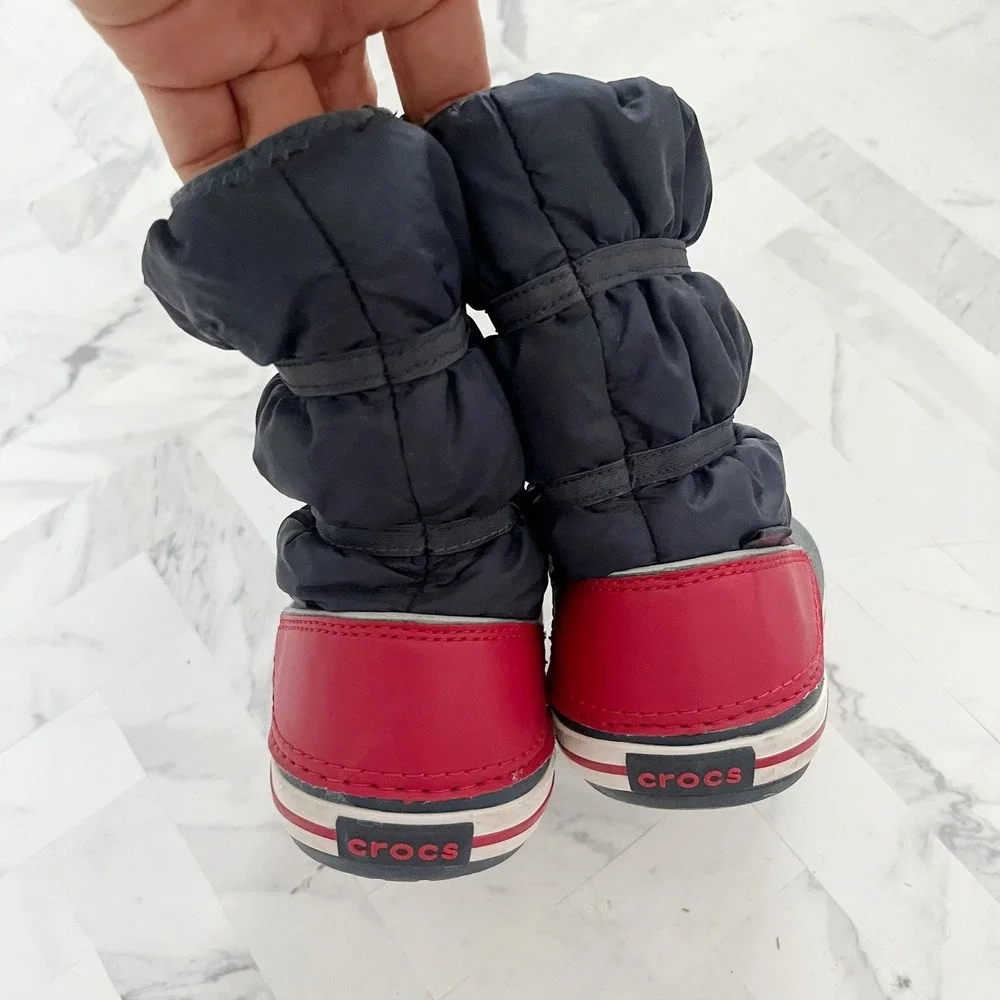 CROCS Crocband Winter Boots Size C6‎
